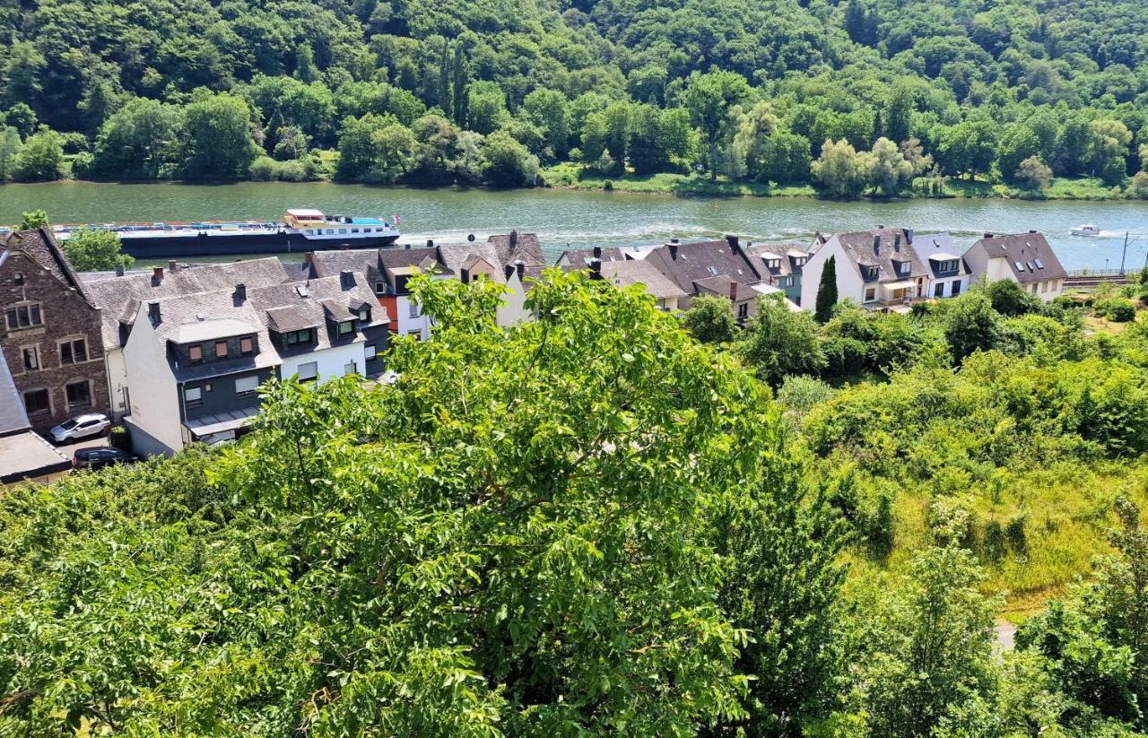 Riesling Appartement For 2 - 4 People - Billiards - Balcony With Mosel View - Parking - Wine Barrel Bar - Fully Equipped Kitchen - Netflix - Waiputv - 3 Km From Cochem كلوتن المظهر الخارجي الصورة
