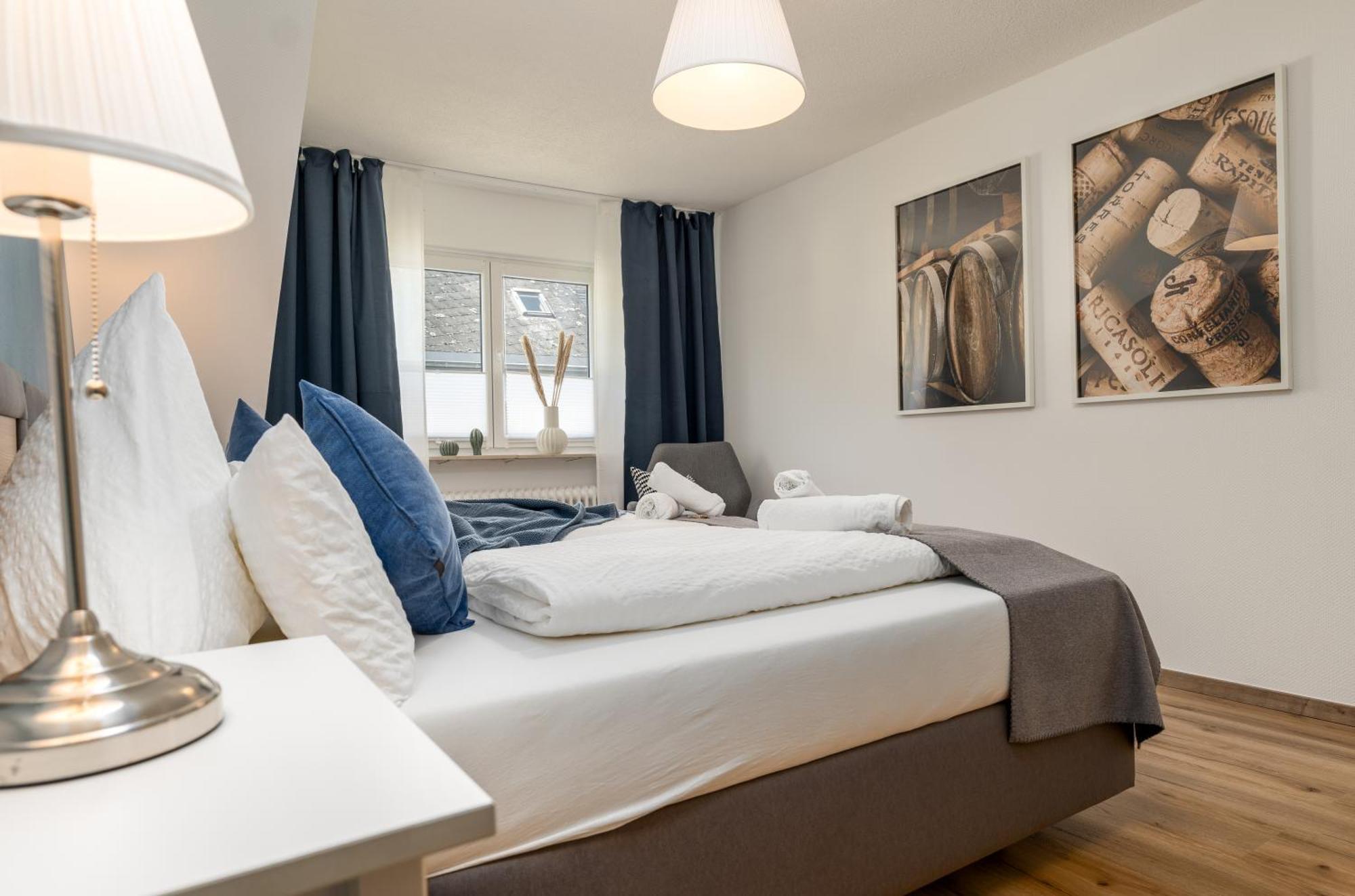 Riesling Appartement For 2 - 4 People - Billiards - Balcony With Mosel View - Parking - Wine Barrel Bar - Fully Equipped Kitchen - Netflix - Waiputv - 3 Km From Cochem كلوتن المظهر الخارجي الصورة